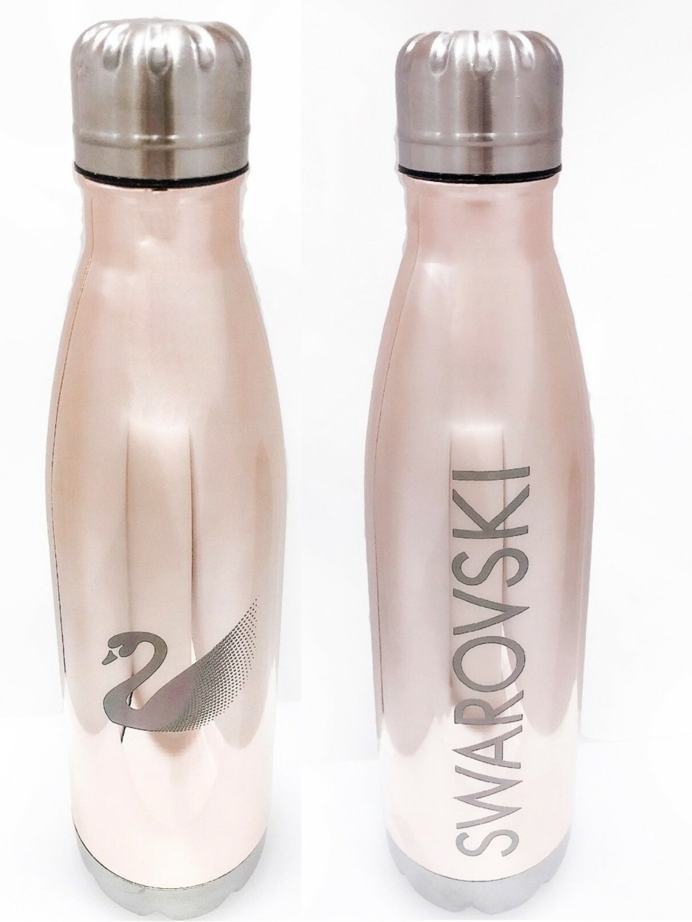 Swarovski Rose Gold Mirror Water Bottle